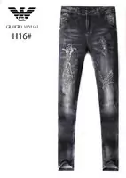 armani jeans j10 skinny fit stretch spring summer thin section embroidery